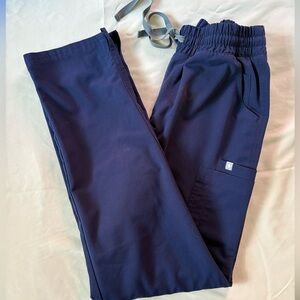 Figs Navy High Waist Yola Pant